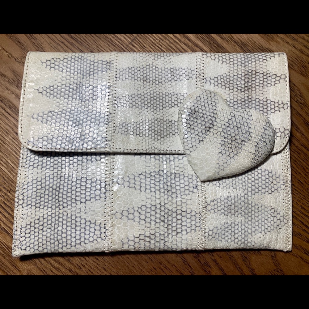 Felix Ray leather Clutch